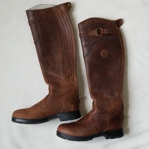 spring river mountain horse